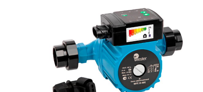 Обзор характеристик насосов wester и их модельный ряд