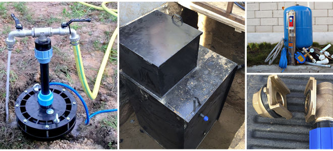 Как обустроить скважину с адаптером?