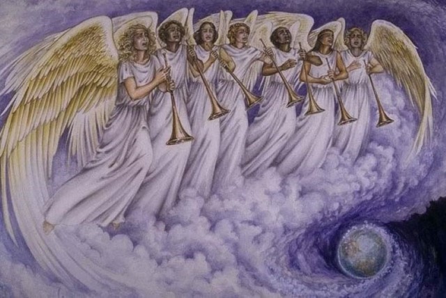 Ангельские трубы в небеса