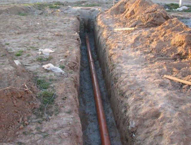 Требования для укладки канализационных труб