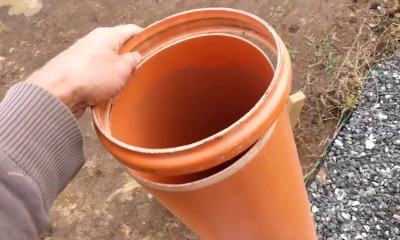 Фундамент для бани из канализационных труб своими руками