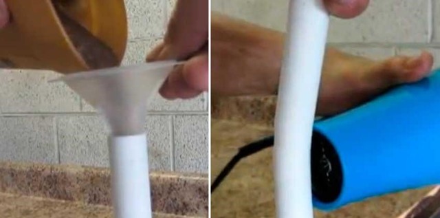 Как гнуть пластиковые трубы в домашних условиях
