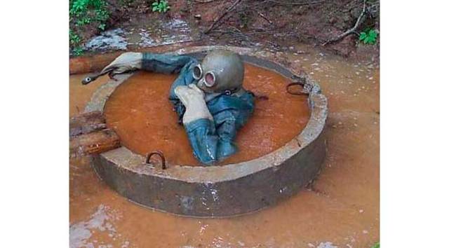 Санитарная обработка канализационных труб