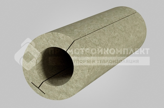 Цилиндры кашированные фольгой для изоляции трубопроводов